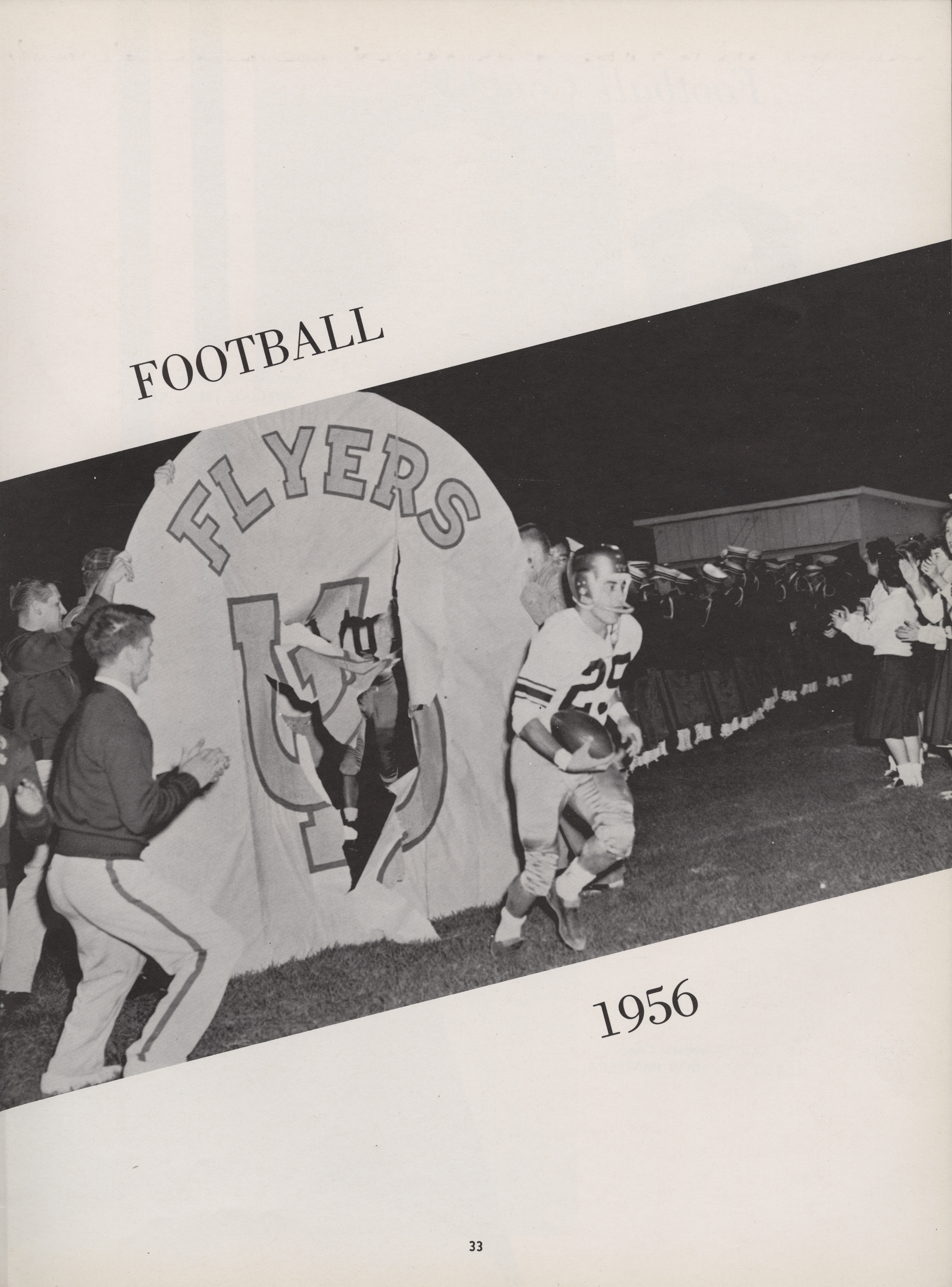 Detail from The Daytonian, 1956. Yearbooks collection, University Archives and Special Collections.